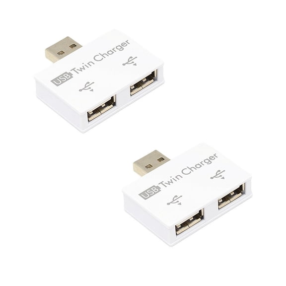 Dense Double USB 2.0 Female Port Center pack Data Transfer Unifier For PC Computer Peripherals