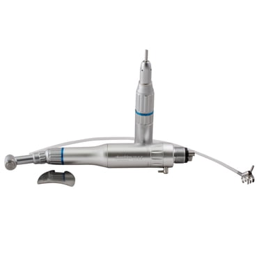 NSK Style Dental Contra Angle Slow Speed Handpiece – Push Button, LED, Inner Spray