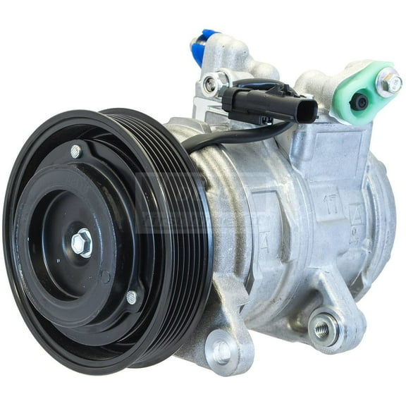 Denso 471-0399 New Compressor with Clutch Fits select: 1999-2004 JEEP GRAND CHEROKEE