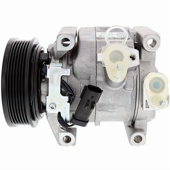 Denso 471-0836 New AC Compressor with Clutch, 1 Pack Fits select: 2011-2018 DODGE JOURNEY, 2011-2014 CHRYSLER 200