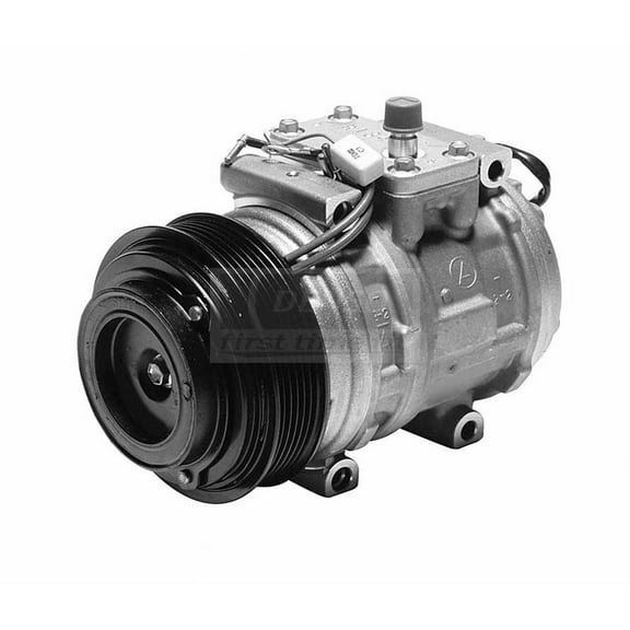Denso 471-1228 New Compressor with Clutch Fits select: 1985-1993 MERCEDES-BENZ 190, 1990-1993 MERCEDES-BENZ 300