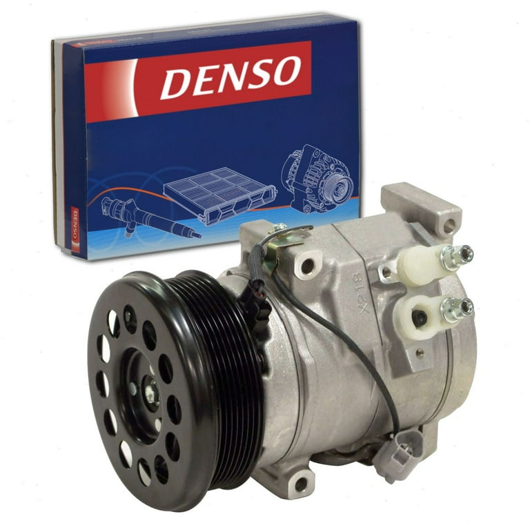 Denso 471-1413 New Compressor with Clutch Fits select: 2003