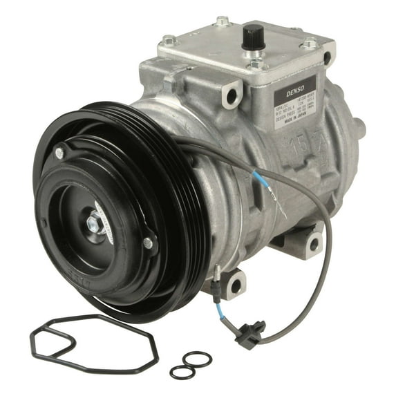 Denso 471-1422 New Compressor with Clutch Fits 1990 Acura Integra