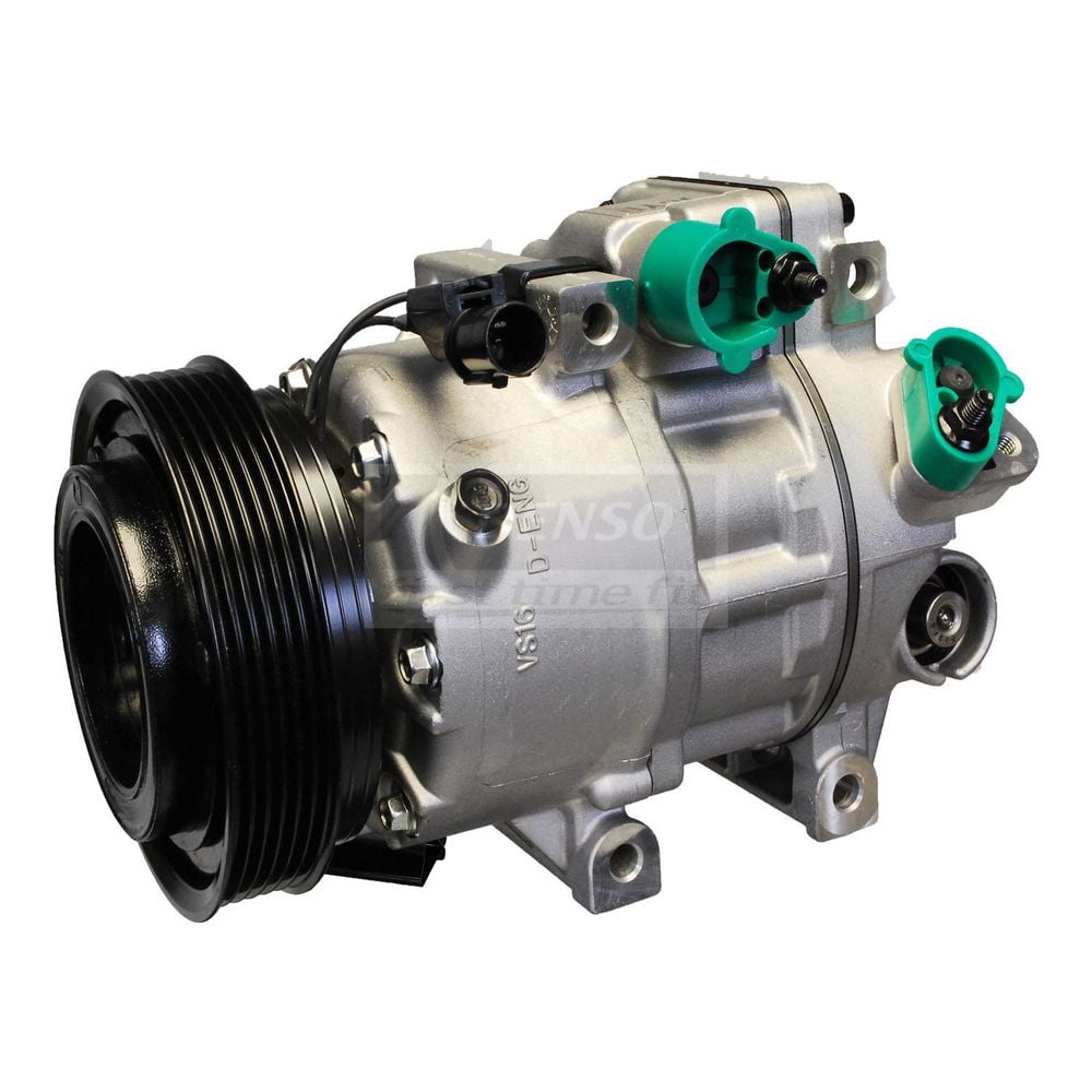 Denso 471-6036 A/C Compressor with Clutch Fits select: 2008-2010 HYUNDAI SONATA, 2009-2010 KIA OPTIMA