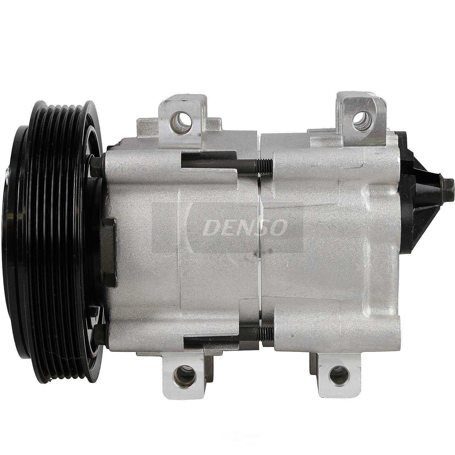 Denso 471-8105 New Compressor with Clutch Fits select: 1991-2001 FORD RANGER, 1998-2001 MAZDA B2500
