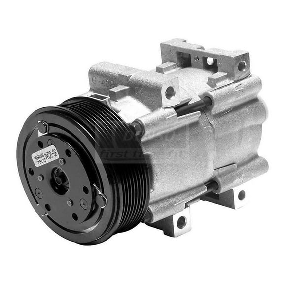 Denso 471-8124 New Compressor with Clutch Fits select: 1999-2003 FORD F250, 1999-2003 FORD F350
