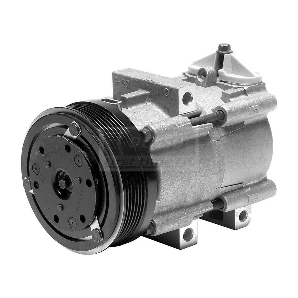 Denso 471-8135 New Compressor with Clutch Fits select: 2001-2007 FORD ...