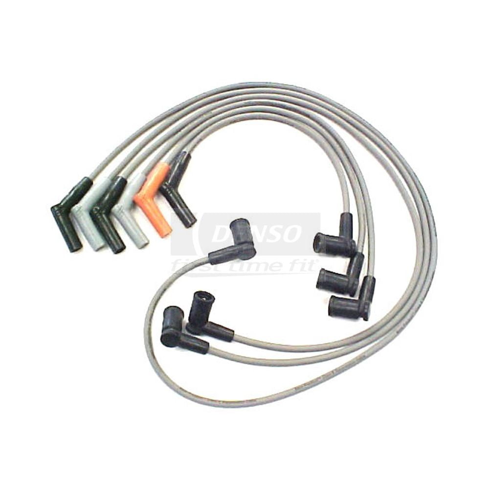 Denso 671-6262 Set Cavi Candele Accensione 8mm - Alta Resistenza Termica, Compatibili OE
