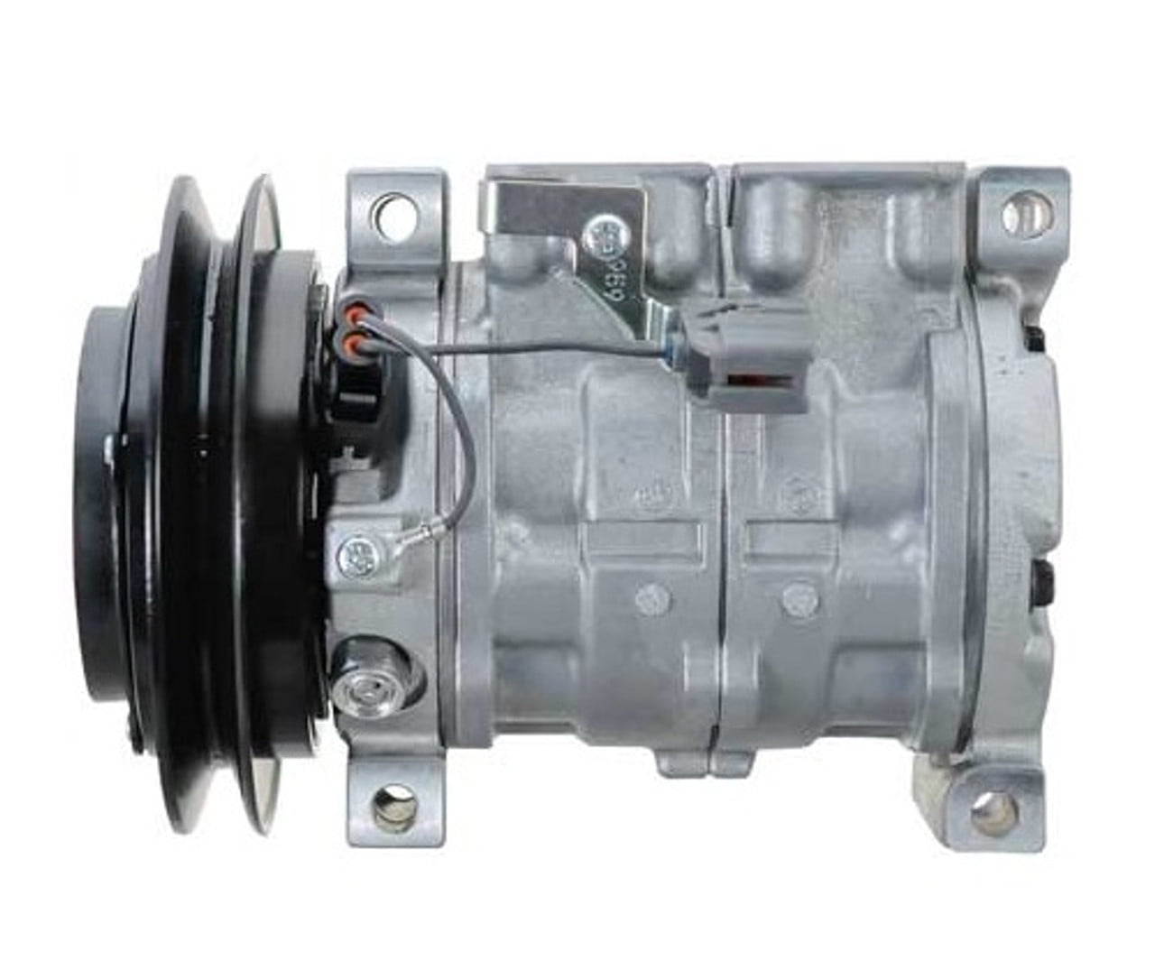 Denso Compressor Reman Model 10S13C 12V R134a with 5-1/4 in. 1Gr Clutch ...