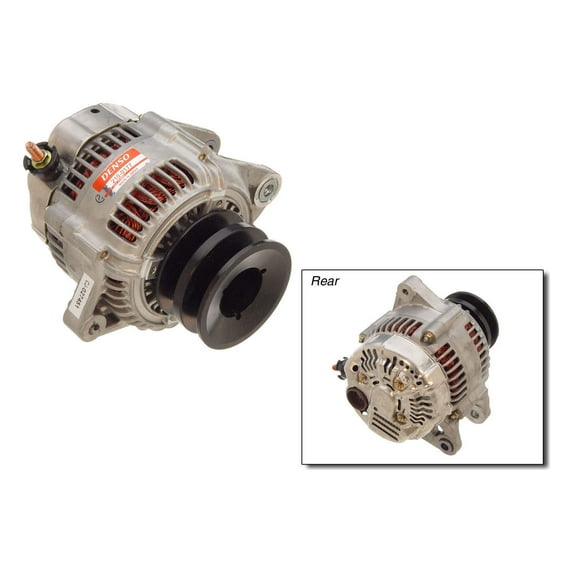 Denso First Time Fit - Reman Alternator, 90 Amp Fits select: 1990-1992 TOYOTA LAND CRUISER