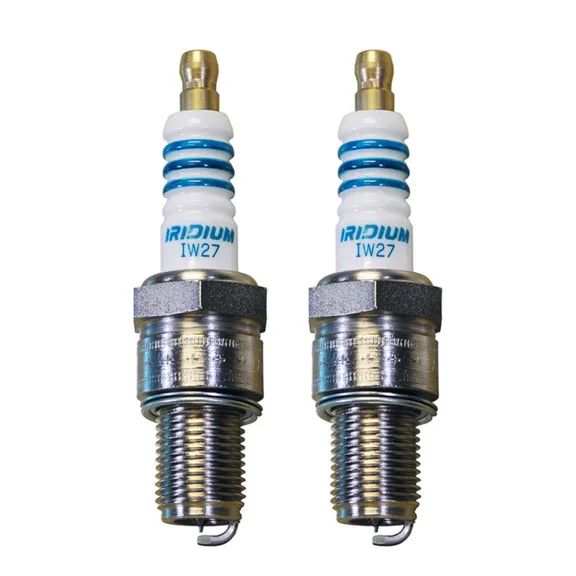 Denso Iridium Power Spark Plug Set (2 Pieces) For Bearcat 340 Cougar Invader 440