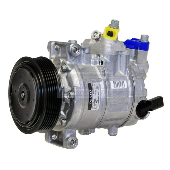 Denso New w/ Clutch A/C Compressor Fits select: 2008-2011,2015 AUDI TT