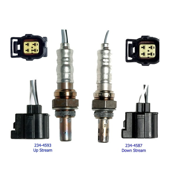 Denso Oxygen Sensor Set 2PCS. 2005-2006 for Dodge, Chrysler, Jeep, Ram 1500