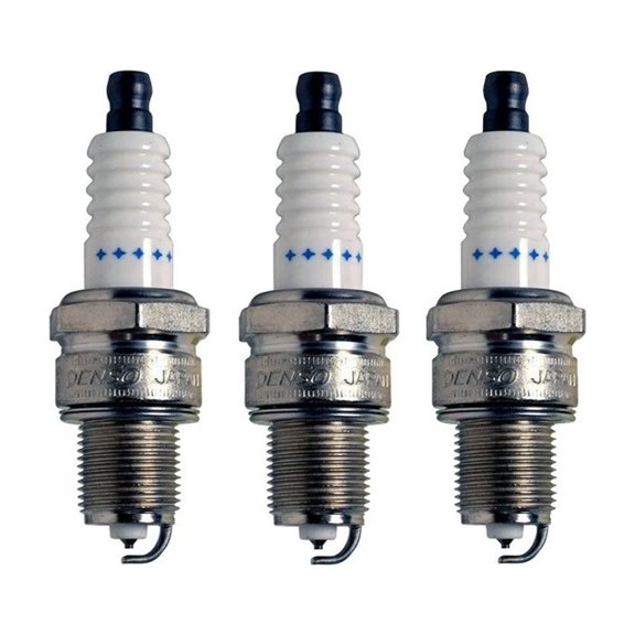 Denso Set 3 Double Platinum Spark Plugs Gap 0.044 For Chevy Sprint Geo Metro 1.0