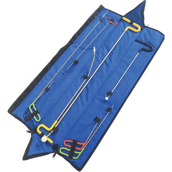 Dent Fix DF-PDR Kit 8, Durable Finish Crescent & Ball Tips Tool Set, 8 Piece Pack