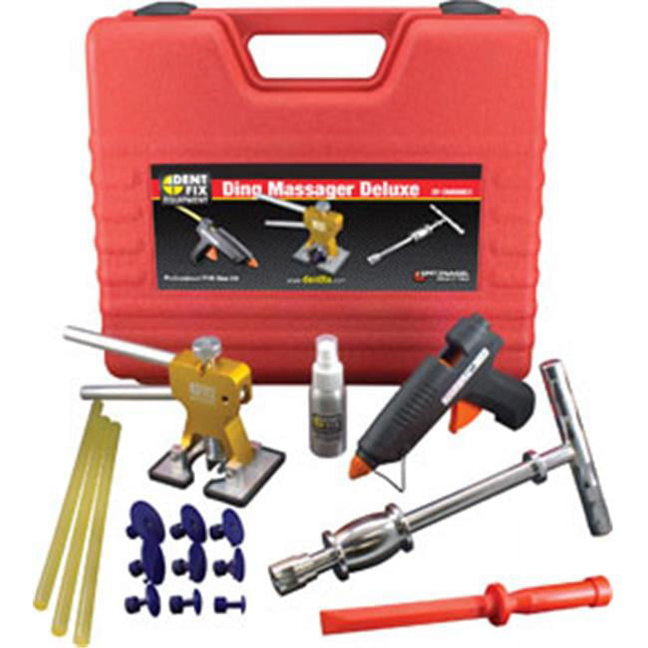 Dent Fix Equipment DTFDFDM550DX Ding Massager Deluxe Glue Pulling Kit