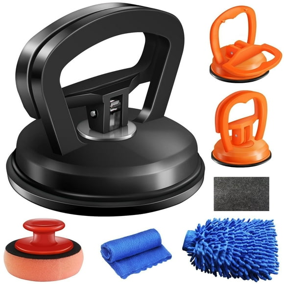 Dent Puller,3 Pack Car Dent Puller Suction Cup Dent Puller Car Dent Removal Kit Dent Remover Tool and Dent Repair Kit Handle Lifter for Cars Body,Glass,Screen,Tiles Lifting,Objects Moving