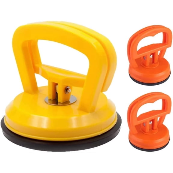 Dent Puller,Car Dent Puller,3 Pack Dent Removal Kit Handle Lifter,Powerful Car Dent Remover,Suction Cup Dent Puller and Paintless Dent Repair Kit for Car Body Dent,Glass,Tiles and Mirror