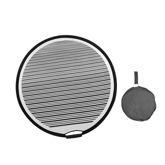 Dent Reflector Board Lined Inspection Tool Flexible Polyester Construction for Car Vehicle Door Maintenance