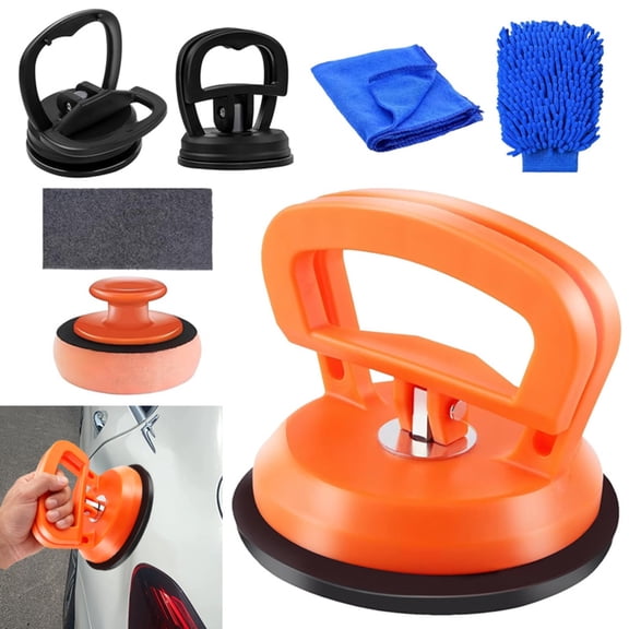 Dent Remover Tool for Car, 7Pcs Car Body Repair Dent Removal Tools, Suction Cup Dent Puller, Hail Damage Repair Kit Dent Puller Tool
