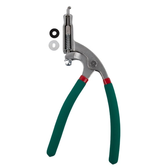 Dent Repair Plier with Flat Hole Punch, Sheet Metal Levelling and Clamping Hand Tool for Automotive Bodywork and Household , Plastic and Metal Construction, 1PCS