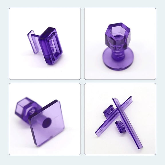 Dent device,Set Auto Paintless Lifter Dent Kit 28pcs Car Tabs Car Tabs Dent Paintless Dent Tool Kit Dent Removal Dent Kit Dent Removal Tools Set Tools Set Auto Tool Car Body Purple