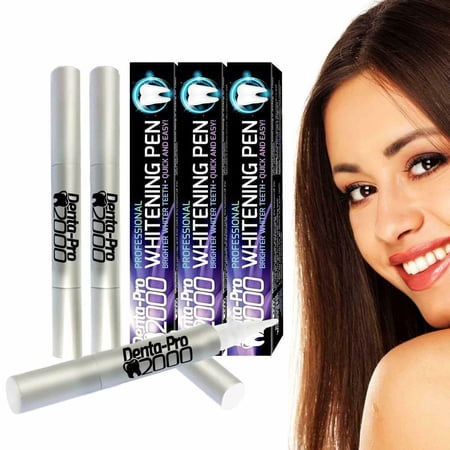 DentaPro Professional Teeth Whitening Pens Gel-3 pack for Sensitive Teeth 35% CP