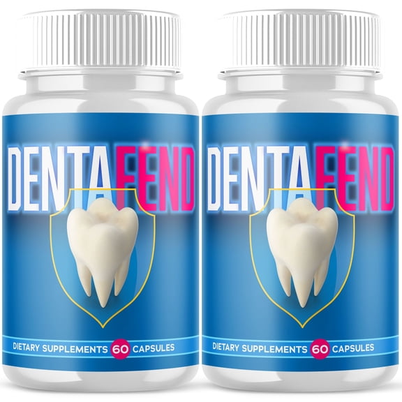 Dentafend Advanced Dental Probiotic Formula for Healthy Teeth and Gums All Natural Denta Fend 120 Capsules