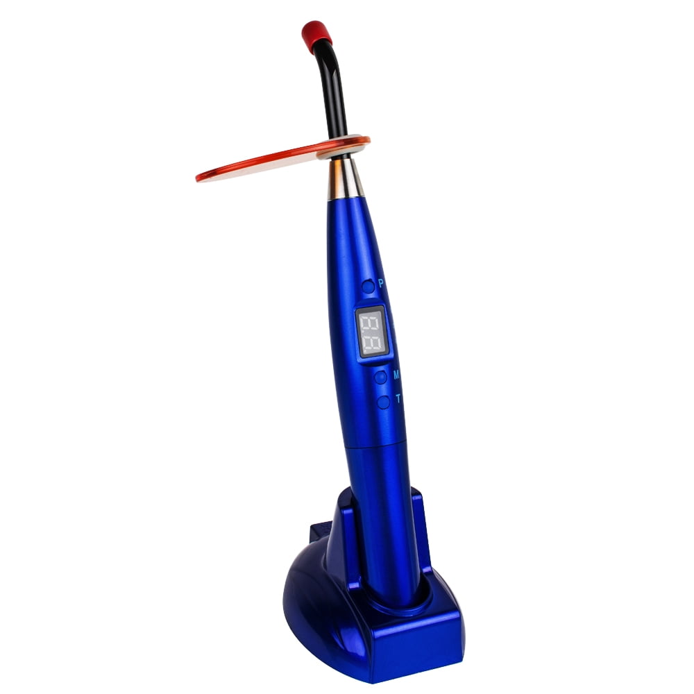 Lampe à Polymérisation Dentaire LED Sans Fil - Lumière Bleue - Neuf