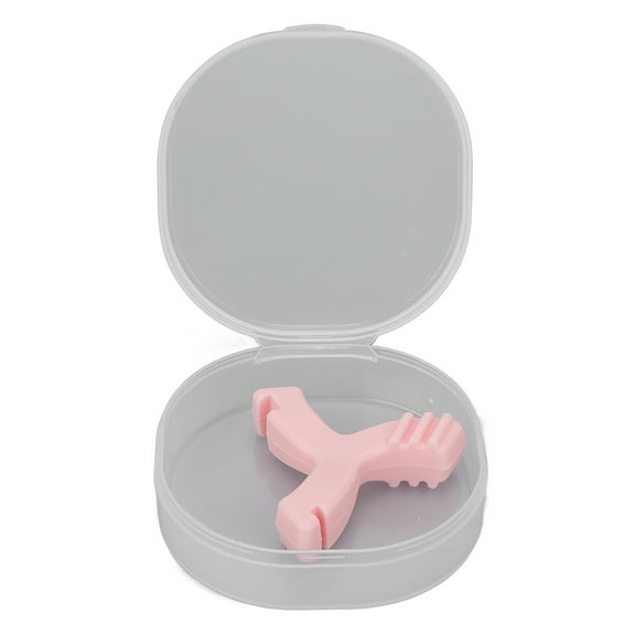 Dental Aligner Chewies Y Shaped Food Grade Strawberry Scented Orthodontic Bite Chewies with Storage Case