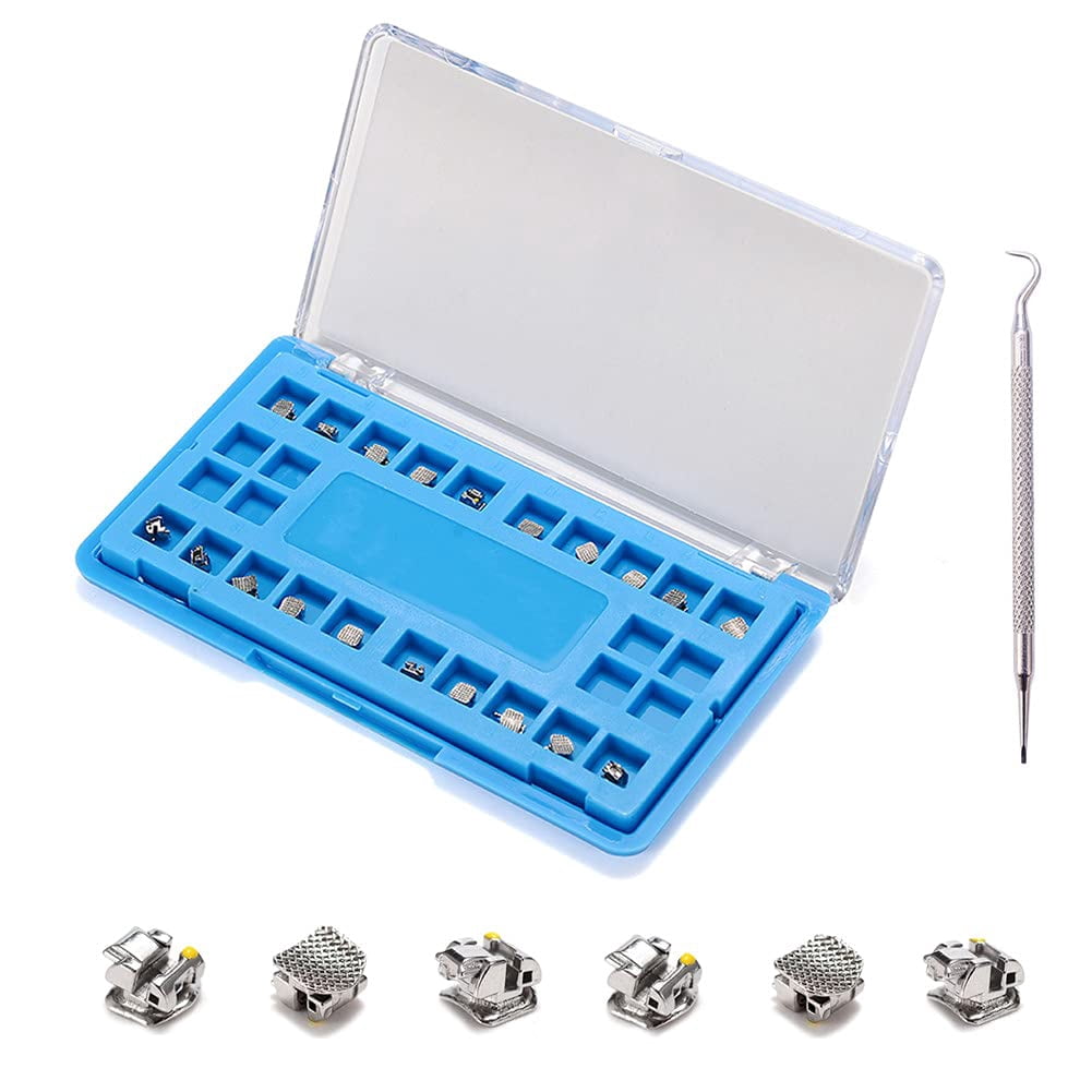 Dental Ortho Self-ligating Metal Bracket Brace Roth .022