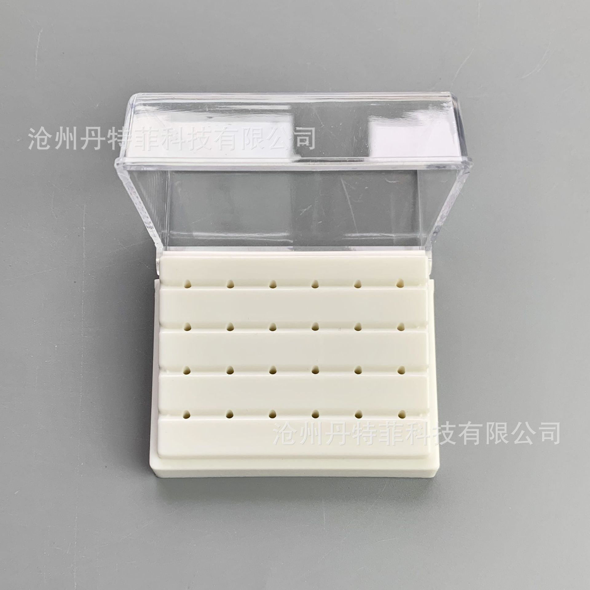 Dental Burs Storage Case Dentist Tools Box Plastic Dental Burs Box (24