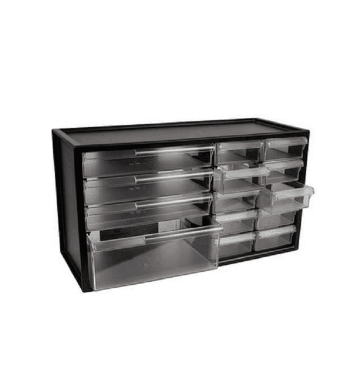 Dental Storage Bin Benchtop 14 Drawer Unit Bin Organizer for Dental Supply