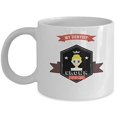 thumbnail image 1 of Orthodontist 11 oz Coffee Mug - My Crown I Was Like White Ceramic Gift, 1 of 4