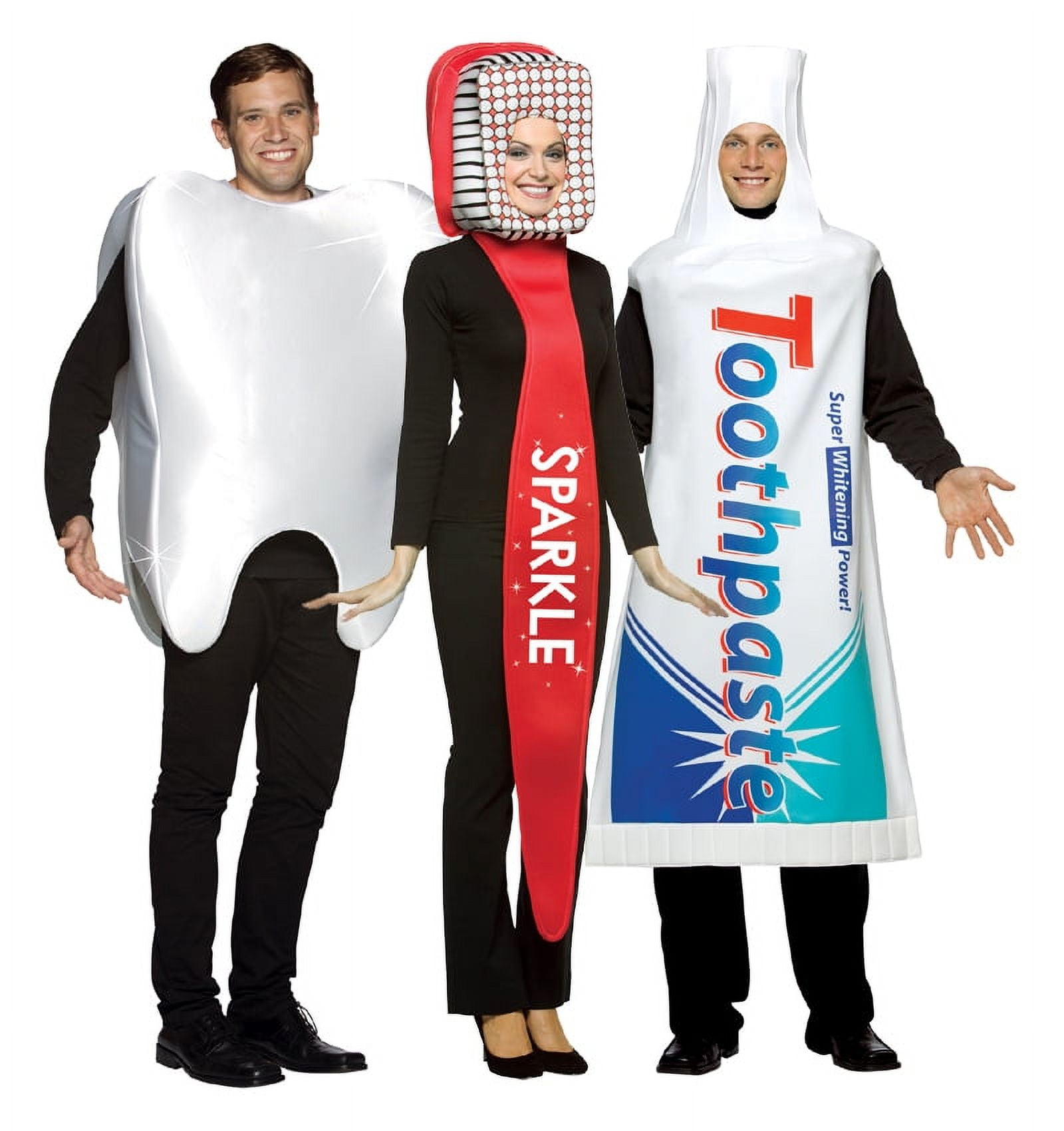 Dental Costume Set Toothbrush, Toothpaste, Tooth