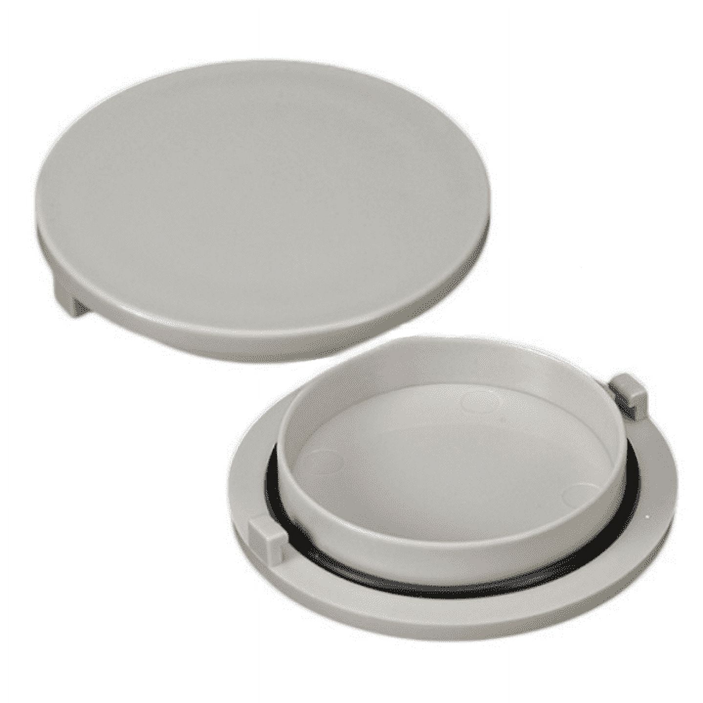 Dental DCI International VACUUM CANISTER TWIST LID, Beige Lid