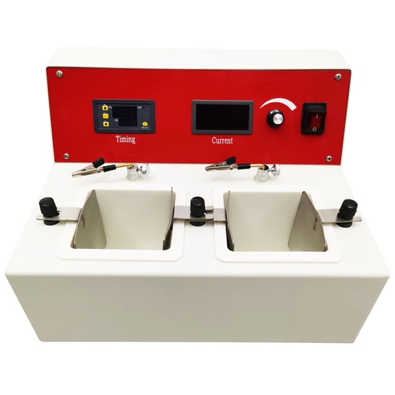 Dental Double Slot Electrolytic Polishing Machine Oral Orthosis and Repair Electrolytic Polisher