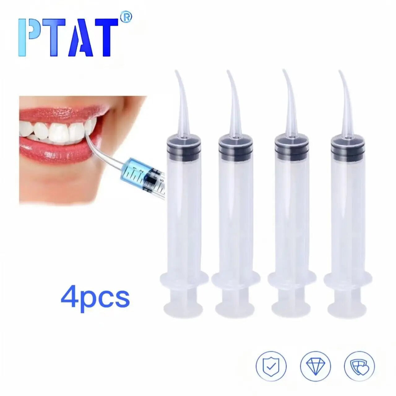 Dental Elbow Syringe Impression Material Conveyor Silicone Rubber Elbow