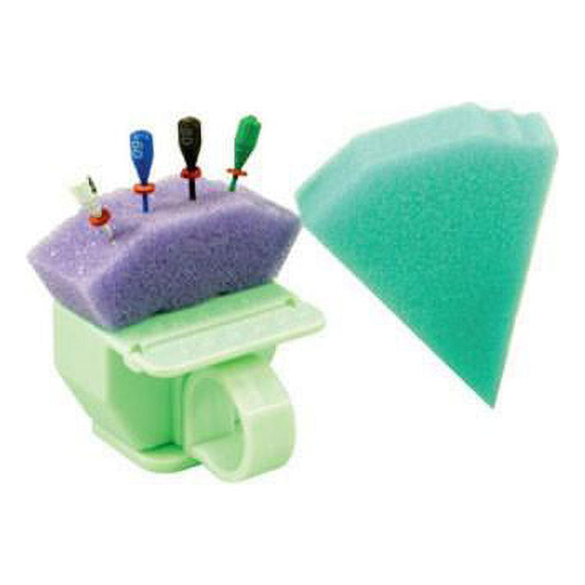 Dental Endo Triangle Sponge Foam Refill Inserts 50 pcs