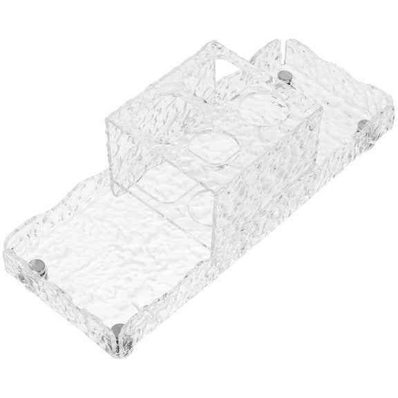 Dental Equipment Storage Tray Electric Toothbrush Rack Desk Toiletry Organizer Display Shelves Vanity Countertops Mesas Acrylic