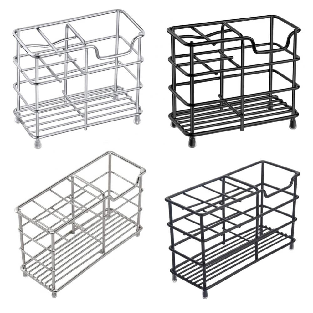 Dental Expert Toothbrush Holder 5 Slots, Stainless Steel Rustproof Toothpaste Holder Stand for