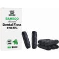 thumbnail image 1 of Dental Floss Refill Charcoal Woven Thread 8 Pieces Mint, 1 of 4