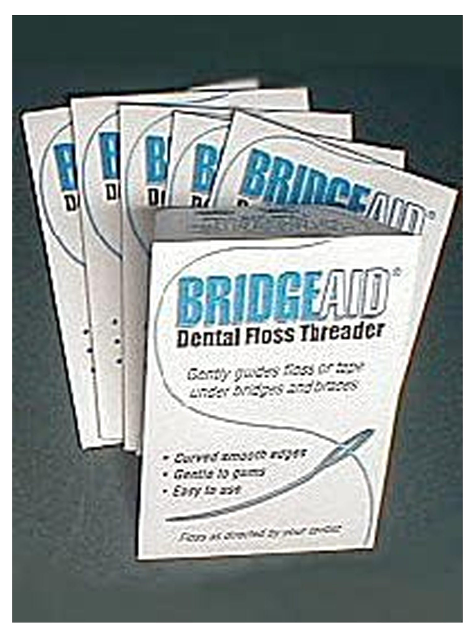 Dental Floss Threaders - Buy 5 Packs of 50/Pack, Get 1 Pack Free (300 Threaders Total)