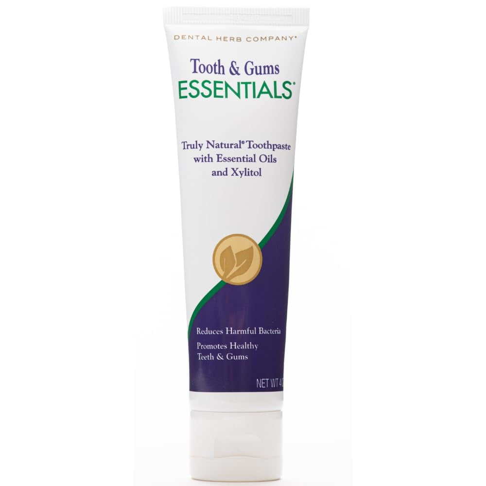 Dental Herb Company DHF10 Essentials Toothpaste Truly Natural Fluoridefree and SLSfree