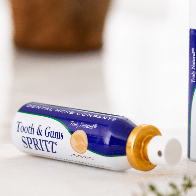 Dental Herb Company Spritz Breath Spray Truly Natural For dry mouth and long lasting fresh breath