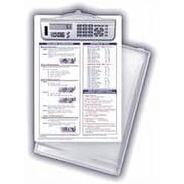 Dental Hygiene Reference Clipboard with Calculator Clip (Shown with