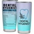 thumbnail image 1 of Dental Hygienist Gift Tumbler 20oz, Dental Hygienist Gifts for Women, Dental Hygienist Graduation Gift, Dental Hygienist Appreciation Gifts, Dental Hygiene Gifts, 1 of 6