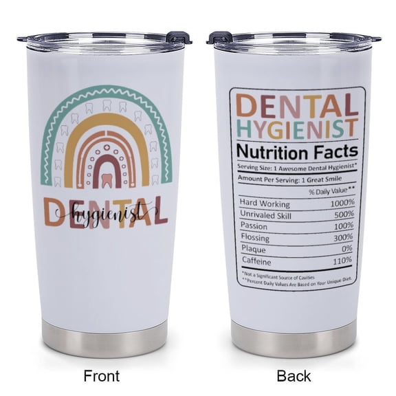 Dental Hygienist Gifts for Women Men - Dental Hygienist Christmas Appreciation Gifts - Dentals Hygienists Accessories Week Gift - 20oz Tumbler