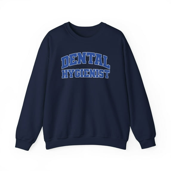 Dental Hygienist Sweatshirt Gifts Crew Neck Shirt Long Sleeve Unisex