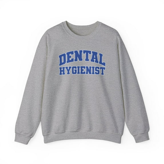 Dental Hygienist Sweatshirt Gifts Crew Neck Shirt Long Sleeve Unisex
